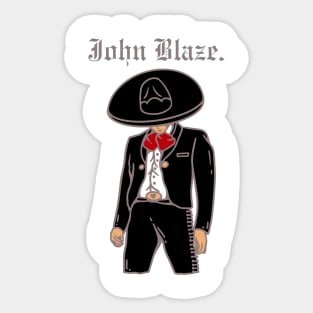 John Blaze Sticker